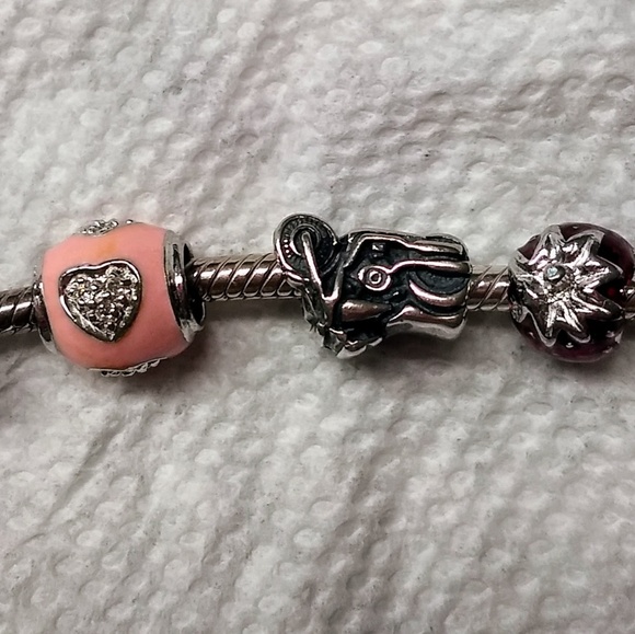 SOLD....Pandora bracelet - Picture 2 of 8